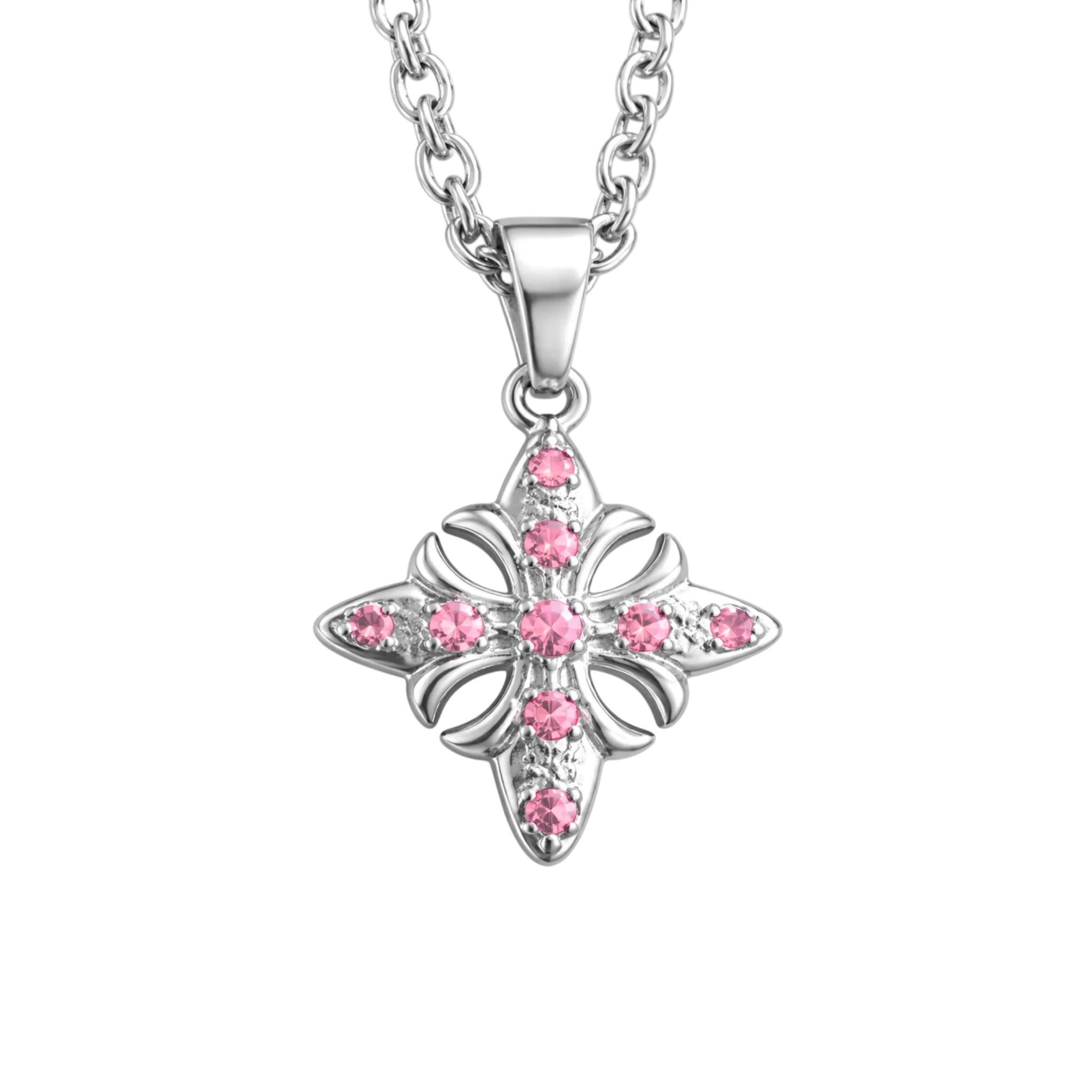 Aura Pendant (Pink Carnation)